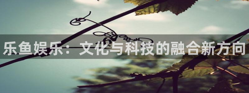 bb电子下载：乐鱼娱乐：文化与科技的融合新方向