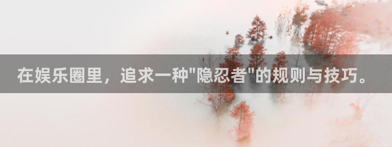 bb电子游戏：在娱乐圈里，追求一种\